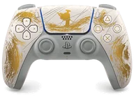 Kontrolery do Playstation - Kontroler bezprzewodowy PLAYSTATION SONY DualSense Ghost of Yōtei Złoty - miniaturka - grafika 1