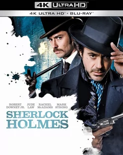 Warner Bros Entertainment Sherlock Holmes 4K - Filmy akcji Blu-Ray - miniaturka - grafika 1
