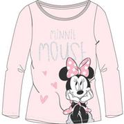 Bluzy dla dziewczynek - Bluzka dla dziewczynki Myszki Minnie Różowa - miniaturka - grafika 1