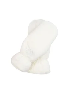 Beżowe rękawiczki damskie z jednym palcem - Rękawiczki - miniaturka - grafika 1