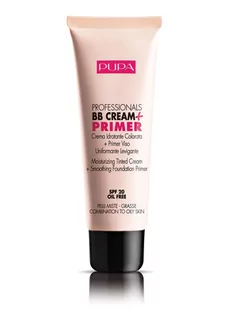 Pupa BB Cream + Primer Oil/Combination Skin krem BB z bazą pod makijaż 001 Nude 50ml - Podkłady do twarzy - miniaturka - grafika 3