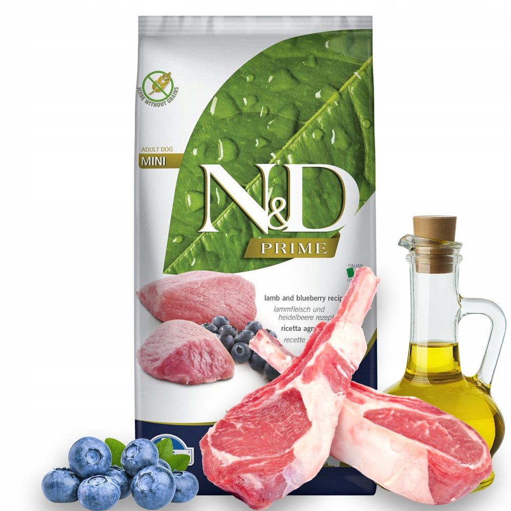 Farmina N&D Grain Free Lamb & Blueberry Adult Mini 7 kg