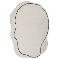 Dywany - Dywan z wiskozy 160 x 230 cm beżowy DERA - miniaturka - grafika 1