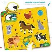 Układanki dla dzieci - Puzzle dźwięki wokół nas zwierzęta Dumel - miniaturka - grafika 1