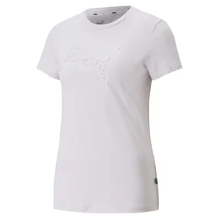 Koszulka damska Puma POWER GRAPHIC STARDUST różowa 84882673-M - Koszulki i topy damskie - miniaturka - grafika 1