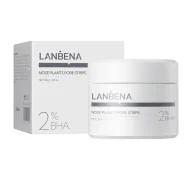 Maseczki do twarzy - Lanbena Nose Plants Pore Strips 2% BHA maseczka na nos 30 g - miniaturka - grafika 1