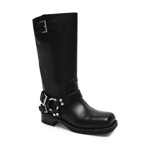 Michael Kors Skórzane oficerki Crosby - Kozaki damskie - miniaturka - grafika 1