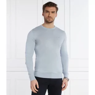 Calvin Klein Sweter | Regular Fit | z dodatkiem jedwabiu - Swetry męskie - miniaturka - grafika 1
