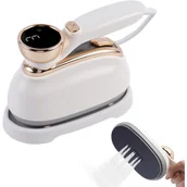 Parownice do ubrań - Mini żelazko podróżne, przenośne żelazko parowe, składane żelazko parowe o kącie 180 stopni, parownica podróżna - miniaturka - grafika 1