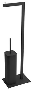 Excellent Excellent Riko Stojak na papier toaletowy ze szczotką DOEX.1650BL - Stojaki i wieszaki na papier toaletowy - miniaturka - grafika 2