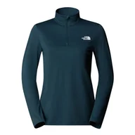 Koszulki sportowe damskie - Koszulka damska The North Face 1/4 Flex 0A8BRQBSA1 - zielona - miniaturka - grafika 1
