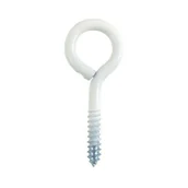 Haki, szakle i karabinki - Agas Haczyk pełny biały 6 szt. 0.37 × 5 mm - miniaturka - grafika 1