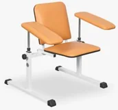 Meble i wyposażenie gabinetów medycznych - ST-02 stanowisko do pobierania krwi oraz iniekcji i szczepień - miniaturka - grafika 1