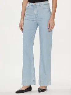 Boss Jeansy Marlene Hr 3.0 50512564 Niebieski Regular Fit - Spodnie damskie - miniaturka - grafika 1
