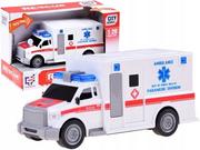 Samochody i pojazdy dla dzieci - Auto Karetka ambulans dźwięk światło syrena - miniaturka - grafika 1