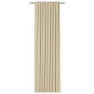 Zasłony - Zasłona Isabel 140 x 300 cm beżowa na taśmie - miniaturka - grafika 1