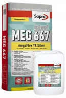 Kleje i inne preparaty budowlane - Sopro MEG 667 silver - Dwuskładnikowy szybkowiążący klej wysokoelastyczny S2 - miniaturka - grafika 1