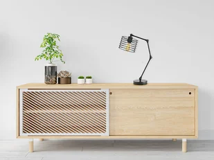 Lampa stołowa regulowana czarna loftowa ASSARI LOFT - Lampy stojące - miniaturka - grafika 1