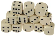 Akcesoria do gier planszowych - Hot Games gra logiczna Kości standardowe, oczkowe - miniaturka - grafika 1