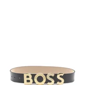 Paski - BOSS BLACK Skórzany pasek BOSS-Bold Belt 3,5cm - miniaturka - grafika 1