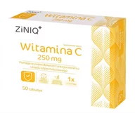 Witaminy i minerały - ZINIQ Witamina C 250 mg, 50 tabletek - miniaturka - grafika 1