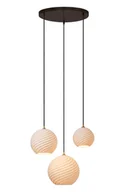 Lampy sufitowe - Bina lampa wisząca biała 13451/03/31 Lucide - miniaturka - grafika 1