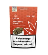 Suplementy naturalne - Susz konopny CBD Kwiaty Konopi ”AMAZING HAZE” 1 g - miniaturka - grafika 1
