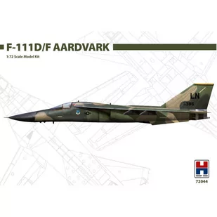 F-111 D/F Aardvark 1:72 Hobby 2000 72044 - Modele do sklejania - miniaturka - grafika 1
