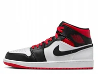 Moda i Uroda OUTLET - Buty Nike Air Jordan 1 MID GS "Gym Red-Black" (DQ8423-106) 36.5EU - miniaturka - grafika 1