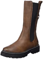 Botki damskie - Mustang Damskie sztyblety 1398-513, brązowe, 40 EU - miniaturka - grafika 1