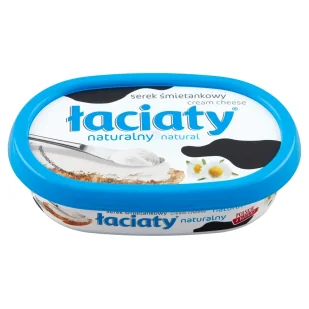 Serek Łaciaty Śmietankowy Naturalny 135G - Szybkie dania obiadowe - miniaturka - grafika 1