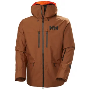 Helly Hansen Garibaldi 2.0, kurtka narciarska, męska, brązowa - Kurtki narciarskie - miniaturka - grafika 1
