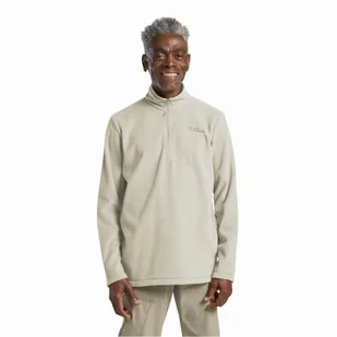 Męska bluza polarowa Jack Wolfskin TAUNUS HZ M pale sand - M - Bluzy męskie - miniaturka - grafika 1