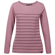 Koszulki i topy damskie - Regatta Regatta Damskie Ferelith Maillot Manches Longues Femme Avec imprimé T-shirty/polo/kurtki, Dusky Heather, FR : S (talia Fabricant: 12) RWT211_Dusky Heather_12 - miniaturka - grafika 1