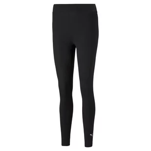 Legginsy damskie Puma ESSENTIALS LOGO czarne 58683251 - Legginsy - miniaturka - grafika 1