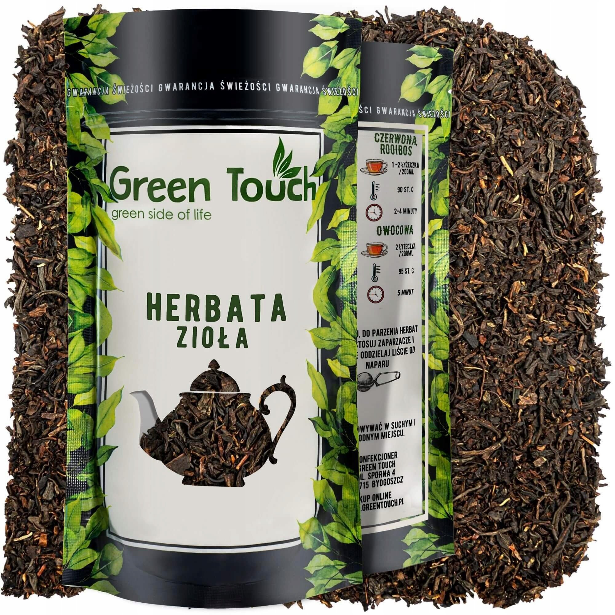 Herbata czarna liściasta Yunnan FOP klasyczna z pierwszych listków 50 g