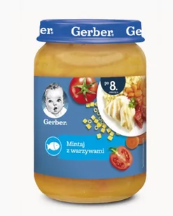 Gerber Smakowita rybka z warzywami po 8 miesiącu 190 g - Dania dla dzieci - miniaturka - grafika 1