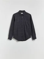 Koszule męskie - Reserved - Koszula regular fit w kratę - wielobarwny - miniaturka - grafika 1