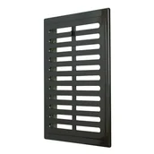 Kratki wentylacyjne - Vents kratka wentylacyjna 110 mm x 140 mm brązowa z regulacją - miniaturka - grafika 1