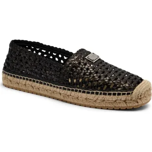 Dolce & Gabbana Skórzane espadryle - Espadryle męskie - miniaturka - grafika 1