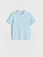 Koszulki dla chłopców - Reserved - T-shirt polo - jasnoniebieski - miniaturka - grafika 1