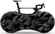 Akcesoria rowerowe - Velosock Pokrowiec Na Rower Camo Black - miniaturka - grafika 1