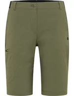 Odzież trekkingowa damska - Hot Sportswear Damskie spodnie trekkingowe Ottawa Bermudy, Pale Olive, 36 - miniaturka - grafika 1