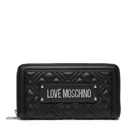Portfele - Duży Portfel Damski LOVE MOSCHINO JC5600PP1MLA000B Czarny - miniaturka - grafika 1