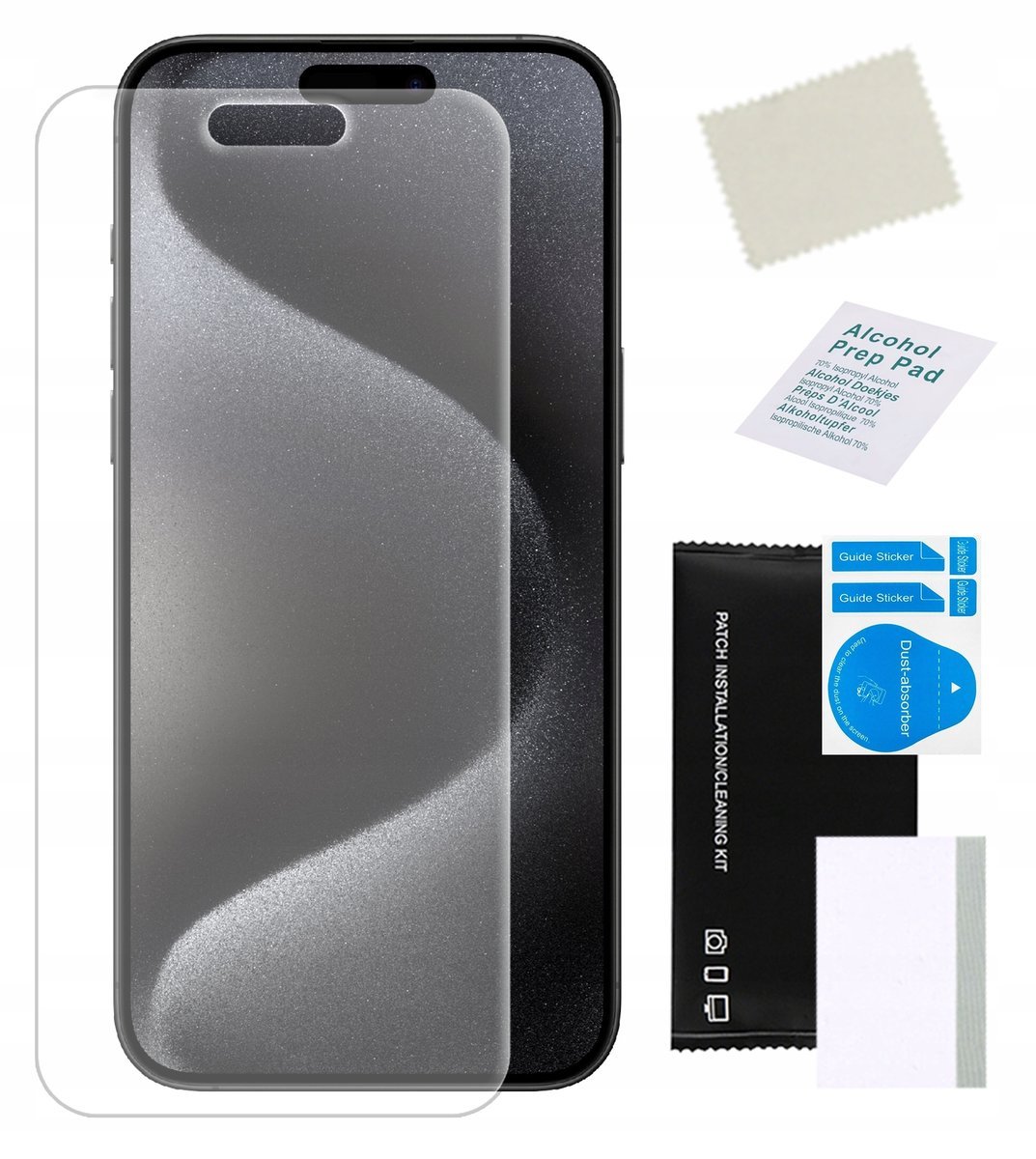 Folia hydrożelowa do IPHONE 15 PRO MAX wytrzymała mocna szkło TPU