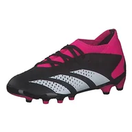 Piłka nożna - adidas Predator Accuracy.3 dziecięce buty piłkarskie, uniseks, cblack ftwwht teshpk, 34 EU - miniaturka - grafika 1