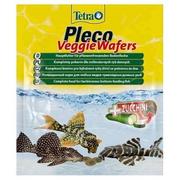 Pokarm dla ryb - Tetra Pleco Veggie Wafers 15g - pokarm roślinny dla ryb dennych - miniaturka - grafika 1