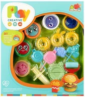 Masy plastyczne - Masa plastyczna z akcesoriami MEGA CREATIVE 511530 - miniaturka - grafika 1