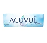 Soczewki kontaktowe - ACUVUE OASYS MAX 1-DAY SOCZEWKI KONTAKTOWE 30 SZTUK -5.00 / 8.5 - miniaturka - grafika 1