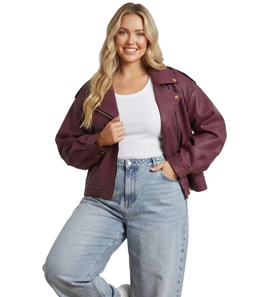 Klasyczna RAMONESKA kurtka damska PLUS SIZE